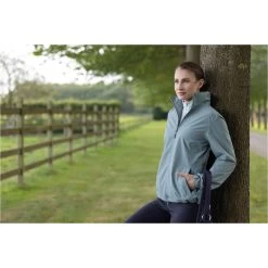 2022 HKM Womens Rainy Day Rain Jacket 12731 - Sage -Equestrian Clothing Store 4307 12731 5412 31.700x700