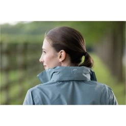 2022 HKM Womens Rainy Day Rain Jacket 12731 - Sage -Equestrian Clothing Store 4307 12731 5412 5.700x700