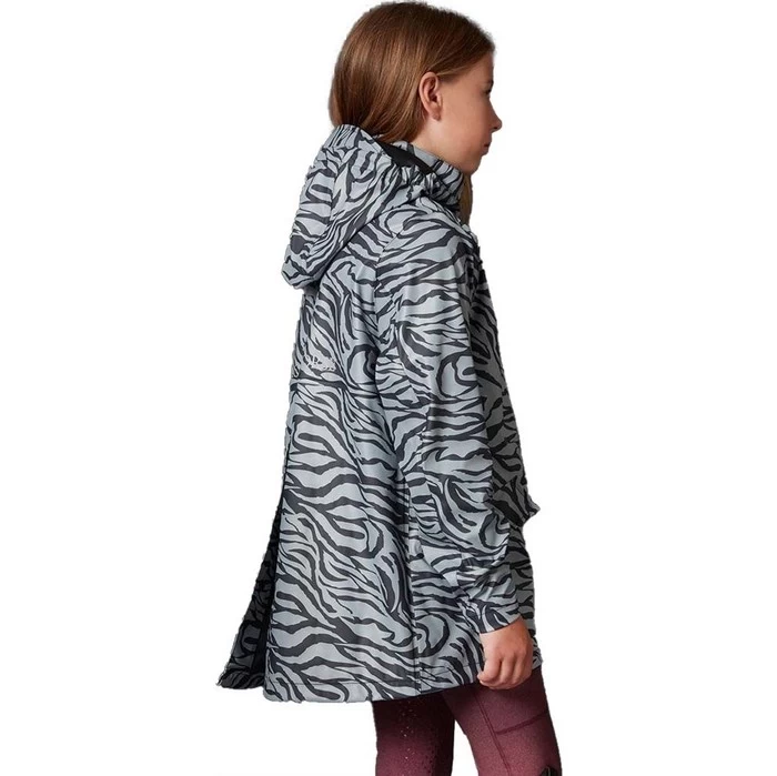 2022 Mountain Horse Junior Drops Rain Coat 0335201CDag - Black / Grey 6 2022 Mountain Horse Junior Drops Rain Coat 0335201CDag - Black / Grey - Image 4