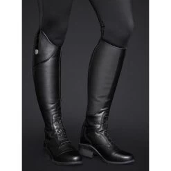 2022 Mountain Horse Womens Veganza Long Riding Boot 022120100ip - Black Colour Black -Equestrian Clothing Store 4370 veganza model.700x700