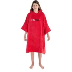 2021 Dryrobe Kids Organic Cotton Towel Dryrobe SSOCTSG - Red