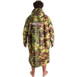 2021 Dryrobe Advance Long Sleeve Premium Outdoor Change Robe LSDABB - Camo / Pink Colour Pink/Camo -Equestrian Clothing Store 4539 4539 4.700x700