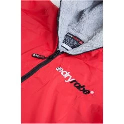 2021 Dryrobe Advance Long Sleeve Premium Outdoor Change Robe LSDABB - Red / Grey Colour Red/Grey -Equestrian Clothing Store 4556 13.700x700