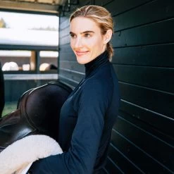 2022 Ariat Womens Venture Long Sleeve Base Layer 10041360 - Black -Equestrian Clothing Store 4748 202220Ariat20Womens20Venture20Long20Sleeve20Baselayer201004136020 20Black20Lifestyle.700x700