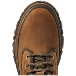 2022 Ariat Womens Moresby Waterproof Boots 10042409 -Oily Distressed Brown / Olive -Equestrian Clothing Store 4773 F22 WMS ENGL 10042409 toe.700x700