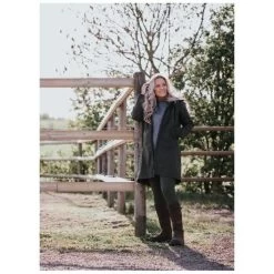 2022 Mountain Horse Womens Stella Softshell Parka 33250 - Green Colour Green -Equestrian Clothing Store 4821 stella20parka20crew20pullover20diana20cumberland.700x700