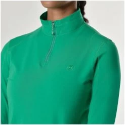 2022 Dublin Womens Giana 1/4 Zip Base Layer Long Sleeve Top 1010948010 - Emerald -Equestrian Clothing Store 4950 c70b75f55a6d64870133c80f4144c203.700x700