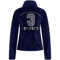 2022 HV Polo Womens Liliane Fleece Jacket 401493452 - Navy -Equestrian Clothing Store 5296 202220HV20Polo20Womens20Liliane20Fleece20Jacket2040149345220 20Navy20Back.700x700