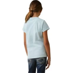 2023 Ariat Childrens Time To Show T-Shirt 10043739 - Heather Mosaic -Equestrian Clothing Store 5831 202320Ariat20Childrens20Time20To20Show20T Shirt201004373920 20Heather20Mosaic20Back.700x700