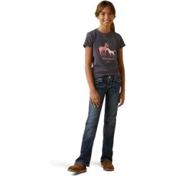 2023 Ariat Junior Cuteness T-Shirt 10043741 - Periscope -Equestrian Clothing Store 5848 202320Ariat20Junior20Cuteness20T Shirt201004374120 20Periscope20Front.700x700