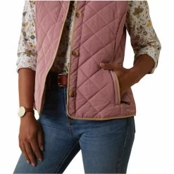 2023 Ariat Womens Woodside 2.0 Vest 10043456 - Nostalgia Rose Colour Nostalgia Rose -Equestrian Clothing Store 5889 10043456 01.700x700