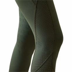 2023 Ariat Womens Breathe Eos Half Grip Recycled Materials Tights 10043401 - Beetle Colour Beetle -Equestrian Clothing Store 5892 10043402 04.700x700