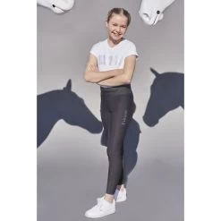 2023 Pikeur Childrens Franja Polo Shirt 320000 200 - White Colour White -Equestrian Clothing Store 5909 pik 0123 kam 320000 200 010.700x700