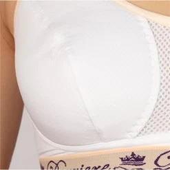 2022 Derriere Equestrian Sporteif Bra DESB17WN - White / Nude -Equestrian Clothing Store 597 202220Derriere20Equestrian20Sporteif20Bra20DESB17WN20 20White2020Nude20Close20Up201120 20Copy.700x700