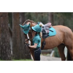 2023 Weatherbeeta Womens Prime Short Sleeve Top 101906000 - Green Colour Green -Equestrian Clothing Store 5971 1019060000 1009482000 GREEN WB Prime SS Image3 Null Hero1.700x700