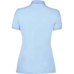 2023 Dublin Womens Lily Cap Sleeve Polo Shirt 1000385183 - Ice Blue Colour Ice Blue -Equestrian Clothing Store 6003 202320Dublin20Womens20Lily20Cap20Sleeve20Polo20Shirt20100038518320 20Ice20Blue20back.700x700