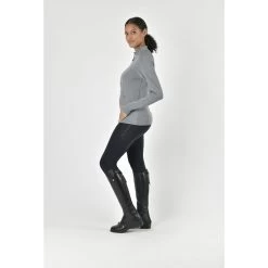 2023 Dublin Womens Reese Jacket 10184050 - Pewter -Equestrian Clothing Store 6007 1018405000 PEWTER DB Reese Jacket OMside Image Null Hero.700x700