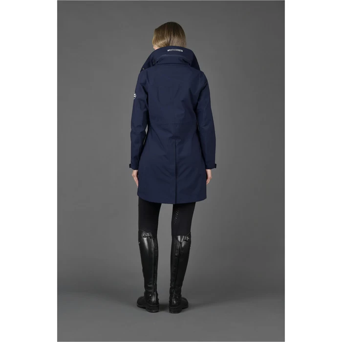 2023 Weatherbeeta Womens Everly Jacket With FREE Stocking Socks 1019059010093730 - Ink Navy / Blossom 6 2023 Weatherbeeta Womens Everly Jacket With FREE Stocking Socks 1019059010093730 - Ink Navy / Blossom - Image 4