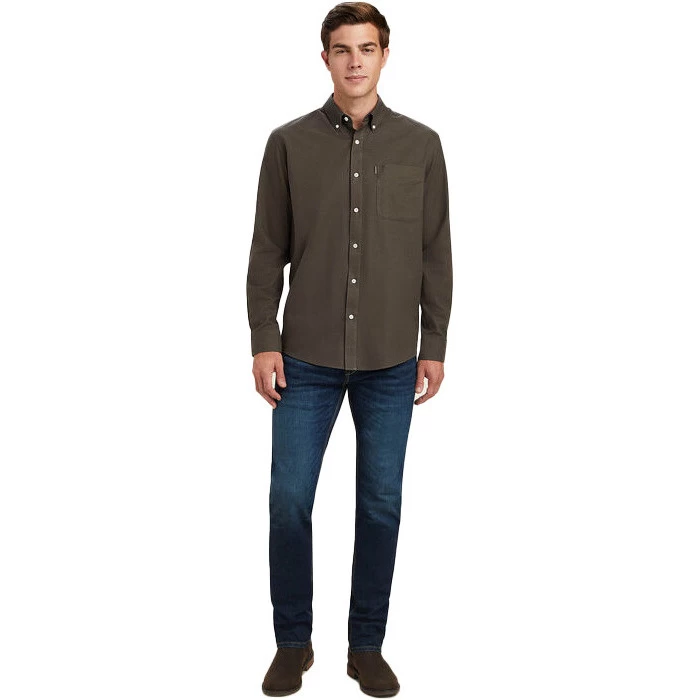 2023 Ariat Mens Clement Shirt 10042099 - Earth Heather 6 2023 Ariat Mens Clement Shirt 10042099 - Earth Heather - Image 4