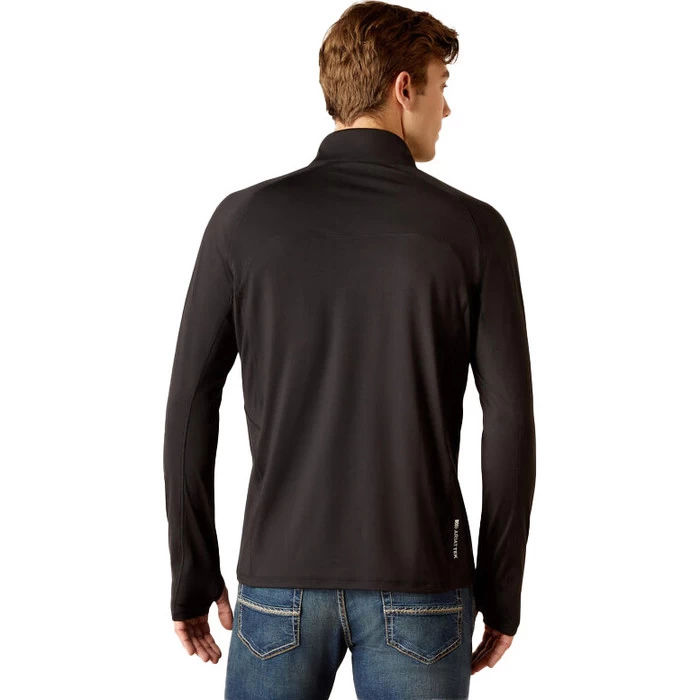 2023 Ariat Mens Lowell Long Sleeve Base Layer Top 10046334 - Black 4 2023 Ariat Mens Lowell Long Sleeve Base Layer Top 10046334 - Black - Image 2