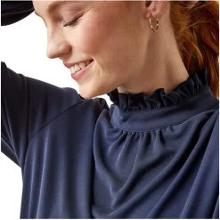 2023 Ariat Womens Inverness Long Sleeve Top 10046340 - Navy -Equestrian Clothing Store 6565 202320Ariat20Womens20Inverness20Long20Sleeve20Top201004634020 20Navy205.700x700