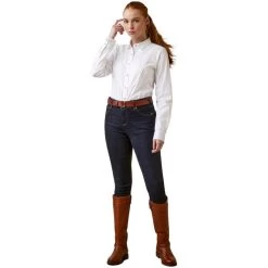 2023 Ariat Womens Muir Long Sleeve Blouse 10046372 - White -Equestrian Clothing Store 6574 202320Ariat20Womens20Muir20Long20Sleeve20Blouse201004637220 20White203.700x700