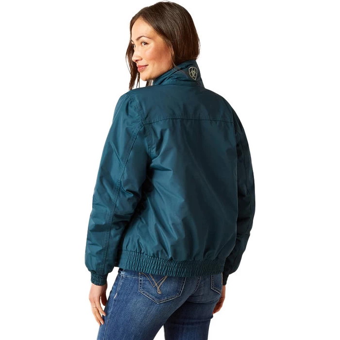 2023 Ariat Womens Stable Insulated Jacket 10046629 - Reflecting Pond 4 2023 Ariat Womens Stable Insulated Jacket 10046629 - Reflecting Pond - Image 2