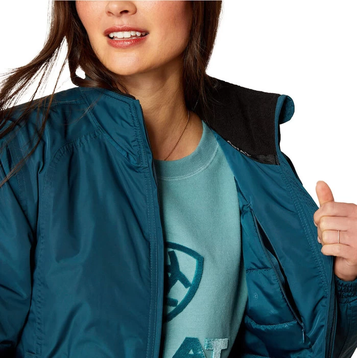 2023 Ariat Womens Stable Insulated Jacket 10046629 - Reflecting Pond 6 2023 Ariat Womens Stable Insulated Jacket 10046629 - Reflecting Pond - Image 4