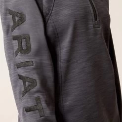 2023 Ariat Junior Tek Team 1/2 Zip Sweatshirt 10046608 - Ebony Grey -Equestrian Clothing Store 6593 202320Ariat20Junior20Tek20Team201220Zip20Sweatshirt201004660820 20Ebony20Grey20205.700x700