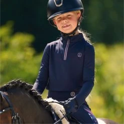2023 Imperial Riding Junior Abby Long Sleeve Tech Top KL34323003 - Navy -Equestrian Clothing Store 6897 202320Imperial20Riding20Junior20Abby20Long20Sleeve20Tech20Top20KL3432300320 20Navy203.700x700