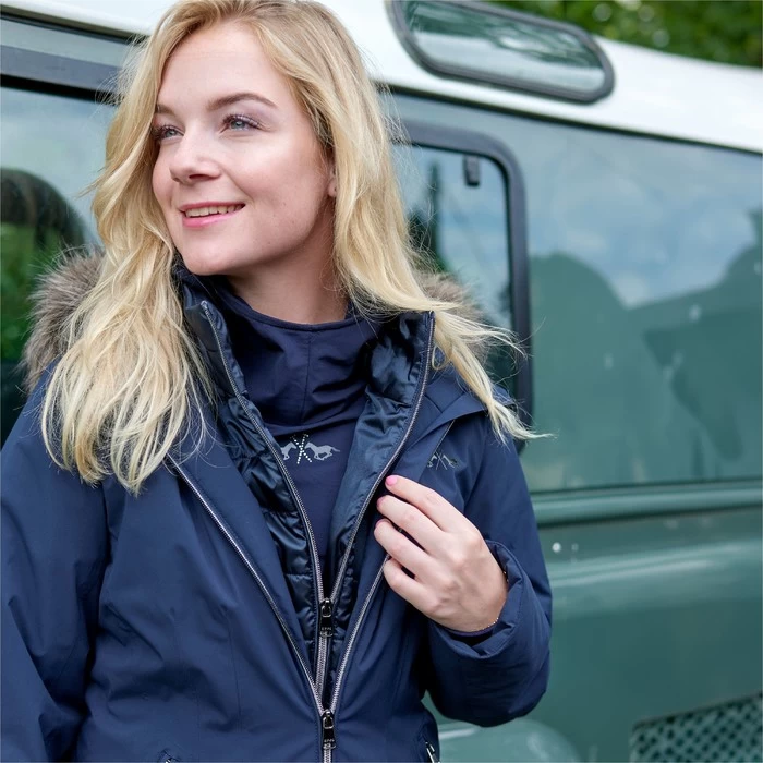 2023 HV Polo Isa Jacket 406093555 - Navy 5 2023 HV Polo Isa Jacket 406093555 - Navy - Image 3