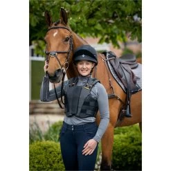 2022 Airowear Teen Outlyne Body Protector OLT - Black -Equestrian Clothing Store A2I9799 LR Web.700x700