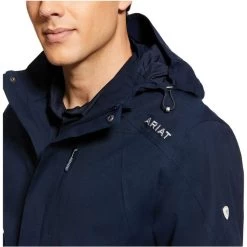 Ariat Mens Coastal H2O Jacket 10030340 - Navy -Equestrian Clothing Store Ariat Mens Coastal H2O Jacket 10030340 Navy 3.700x700