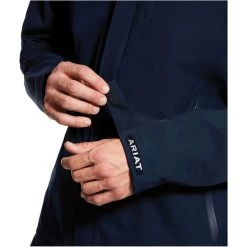 Ariat Mens Coastal H2O Jacket 10030340 - Navy -Equestrian Clothing Store Ariat Mens Coastal H2O Jacket 10030340 Navy 4.700x700