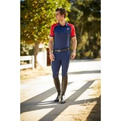 Ariat Mens Team 3.0 Polo Shirt 10030355 - Navy -Equestrian Clothing Store Ariat Mens Team 3.0 Polo Shirt 10030355 Navy 8.700x700