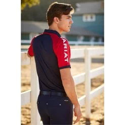 Ariat Mens Team 3.0 Polo Shirt 10030355 - Navy -Equestrian Clothing Store Ariat Mens Team 3.0 Polo Shirt 10030355 Navy 9.700x700