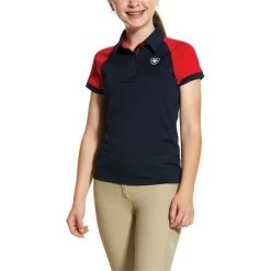 Ariat Youth Team 3.0 Polo Shirt 10030461 - Navy