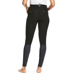 Ariat Womens Tri Factor Grip Knee Patch Breeches Black -Equestrian Clothing Store Ariat20Womens20Tri20Factor20Grip20Knee20Patch20Breeches20Black20Worn20Back.700x700