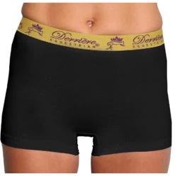 Derriere Equestrian Womens Seamless Shorty DEPSSF14B - Black