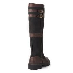 Dubarry Womens Longford Leather Boot Black / Brown -Equestrian Clothing Store Dubarry Womens Longford Leather Boot Black Brown 4.700x700