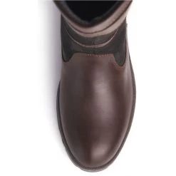 Dubarry Womens Longford Leather Boot Black / Brown -Equestrian Clothing Store Dubarry Womens Longford Leather Boot Black Brown 5.700x700
