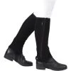 Dublin Childrens Easy-Care Half Chaps II Black -Equestrian Clothing Store Dublin Childrens Easy Care Half Chaps II Black.700x700