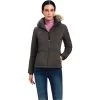 2022 Ariat Womens Altitude Down Jacket 10041238 - Banyan Bark -Equestrian Clothing Store F22 WMS ENGL 10041238 front.700x700
