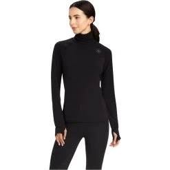 2022 Ariat Womens Venture Long Sleeve Base Layer 10041360 - Black