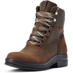 2022 Ariat Womens Harper Waterproof Boot 10042437 - Chocolat / Willow Colour Chocolat/willow