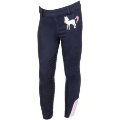2022 HKM Junior Pony Dream Riding Leggings 13276 - Deep Blue