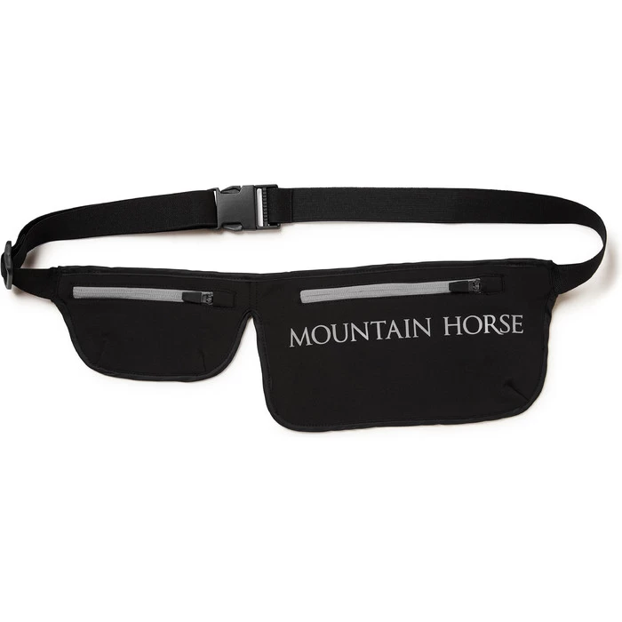 2022 Mountain Horse Double Waist Bag 08212 - Black Colour Black 3 2022 Mountain Horse Double Waist Bag 08212 - Black Colour Black