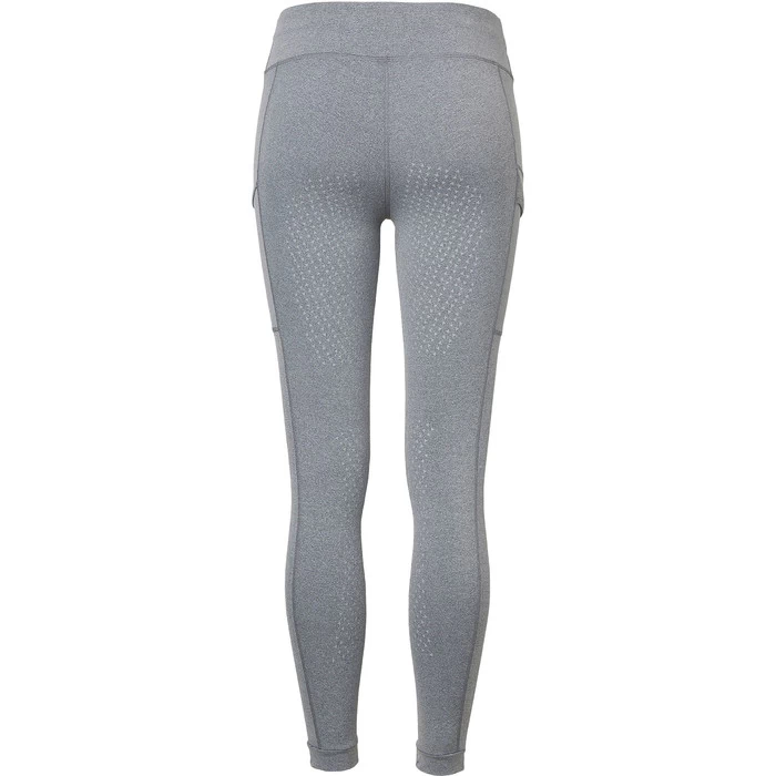 Mountain Horse Womens Flora Full Seat Tech Tights - Grey Melange Colour Grey Melange 4 Mountain Horse Womens Flora Full Seat Tech Tights - Grey Melange Colour Grey Melange - Image 2