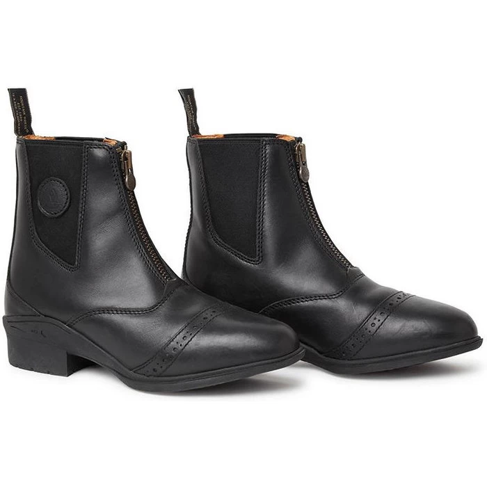 Mountain Horse Womens Aurora Front Zip Paddock Boots Black 3 Mountain Horse Womens Aurora Front Zip Paddock Boots Black