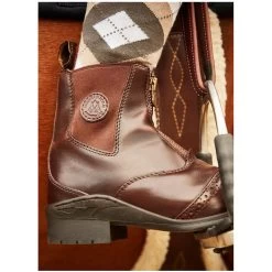Mountain Horse Womens Aurora Front Zip Paddock Boots Brown -Equestrian Clothing Store Mountain Horse Womens Aurora Front Zip Paddock Boots Brown 2.700x700